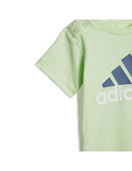 Set Adidas I BL CO T Verde/Azul Niño