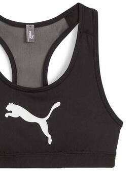 Top Puma 4KEEPS BRA Negro Mujer