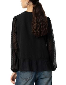 Blusa Tiffosi Hearty ML Negro Mujer