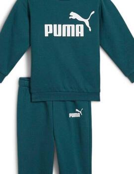 Chandal Puma Minicats ESS Crew Jogger Verde