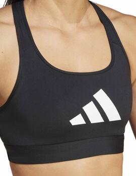 Top Deportivo Adidas PWRCT Bra Negro Mujer