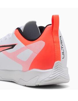 Zapatillas Puma Ultra 5 Play IT Jr Blanco/Naranja