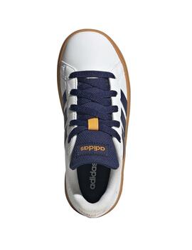 Zapatillas Adidas Grand Court 2.0 K Bco/Azul