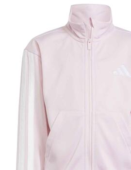 Chándal Adidas LK 3S TR TS 205 Rosa/Lila Niña