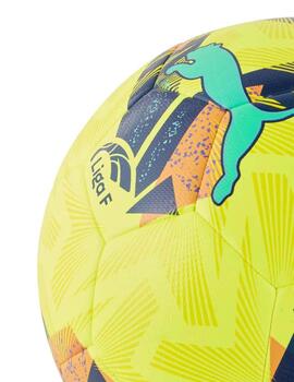 Balón Puma Orbita Liga F HYB Amarillo Fluor