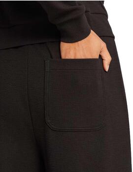 Pantalón Puma HER High-Waist Straight Negro Mujer