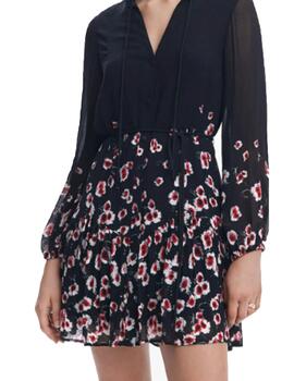 Vestido Desigual Basilea Negro Mujer