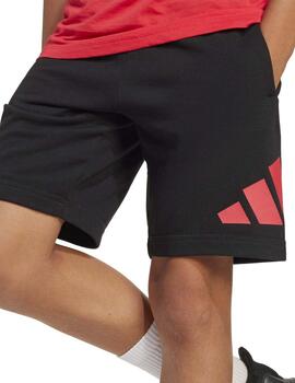 Conjunto Adidas J BL T-SET Rojo/Negro