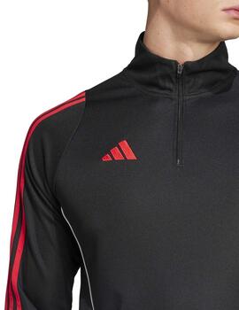 Sudadera Adidas Tiro24 Trtop Negro/Rojo Hombre