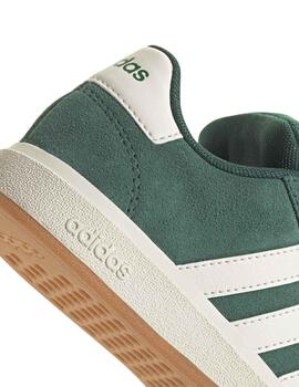 Zapatillas Adidas Grand Court 00s K Verde/Crudo