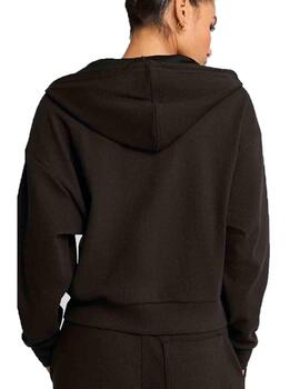 Chaqueta Puma HER Comfort Crop Negro Mujer