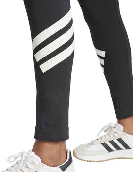 Leggings Adidas W FI 3S Negro Mujer