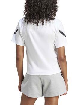 Camiseta Adidas W Z.N.E. Blanco Mujer