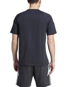 Camiseta Adidas Tiro24 Negro/Blanco Hombre