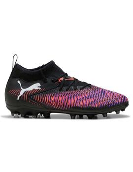 Botas Puma Future 8 Match MG Jr Negro/Multicolor