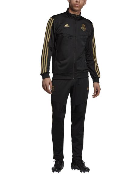 Chandal Adidas Real Suit Negro/Oro