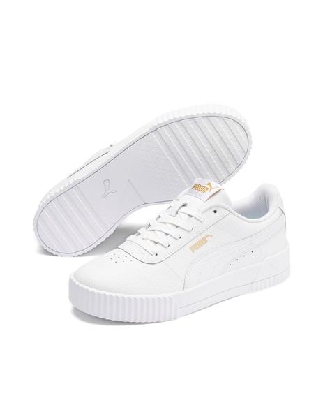 Zapatillas blancas para niñas Pumas Talla 39 Color BLANCO