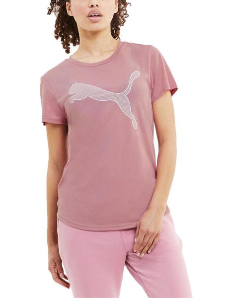 Camiseta Puma Foxglove Rosa Mujer